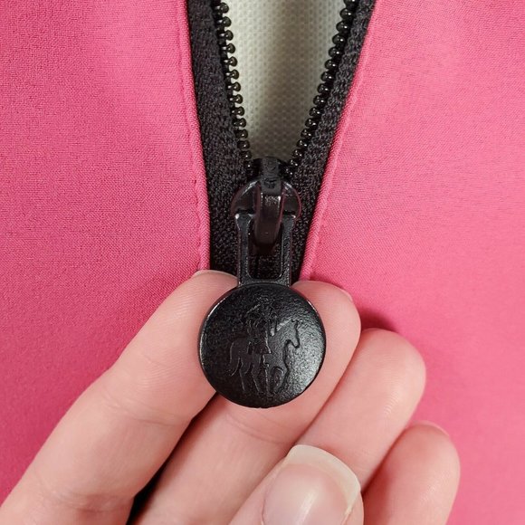 Outback Trading Company Vest Womens Medium Pink Soft Shell Fleece Lined - Picture 3 of 12